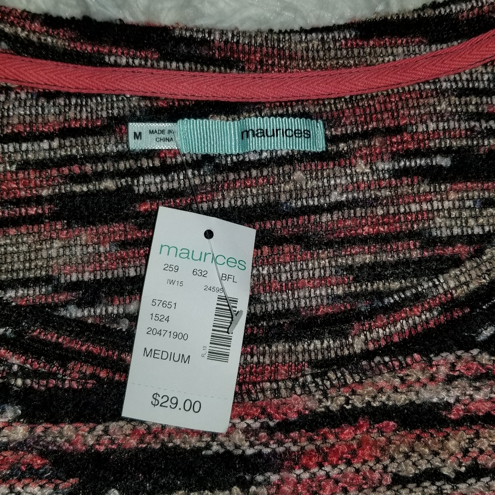 NWT Maurices Sweater size Medium - Picture 2 of 4